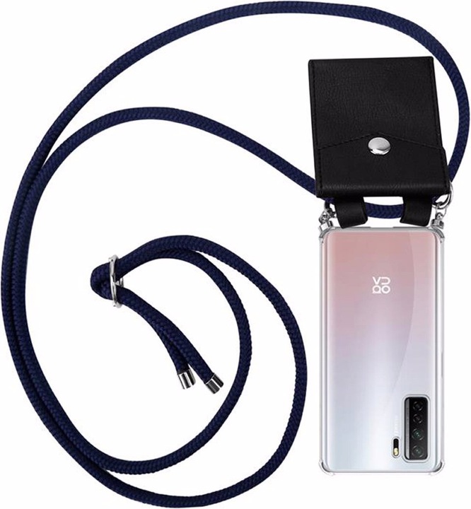 Produktbild Cadorabo TPU Handy Kette SILBER Cover