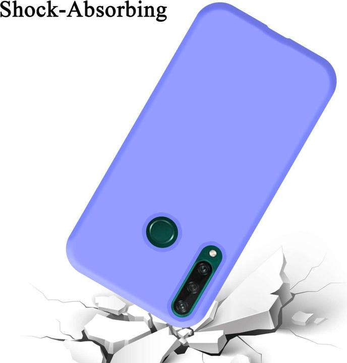 Actual product image Cadorabo Bumper Case for Huawei Y6P TPU Liquid Silicone Cover for Huawei Y6P (Huawei Y6p)