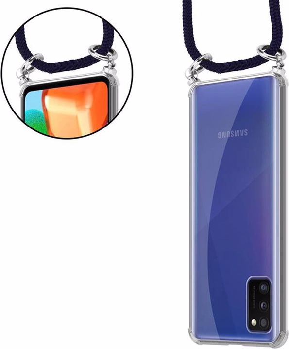 Produktbild Cadorabo TPU Handy Kette SILBER Cover