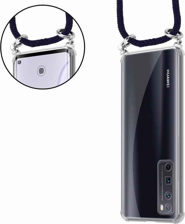 Produktbild Cadorabo TPU Handy Kette SILBER Cover