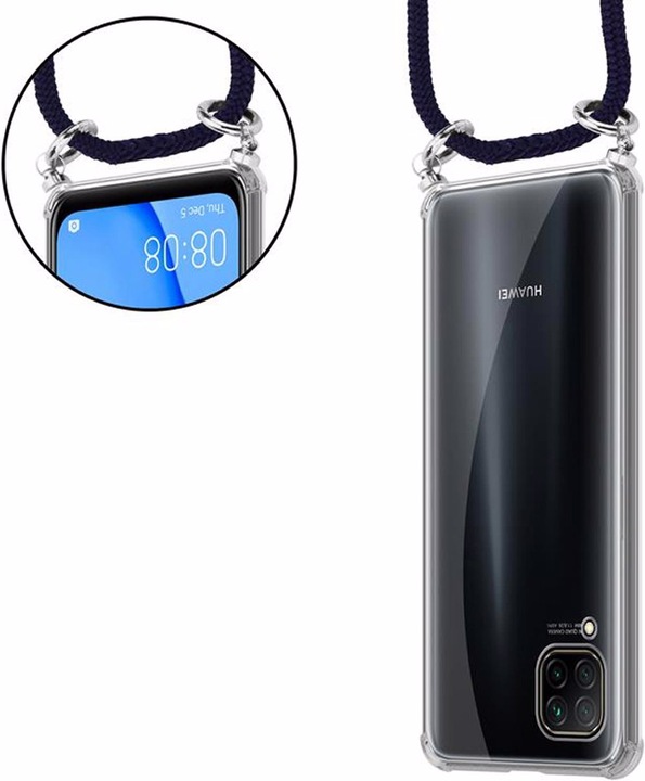 Produktbild Cadorabo TPU Handy Kette SILBER Cover