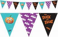 Productafbeelding GoDan Halloween, Boo-Flaggenschnur 250 cm (9 Pcs.)