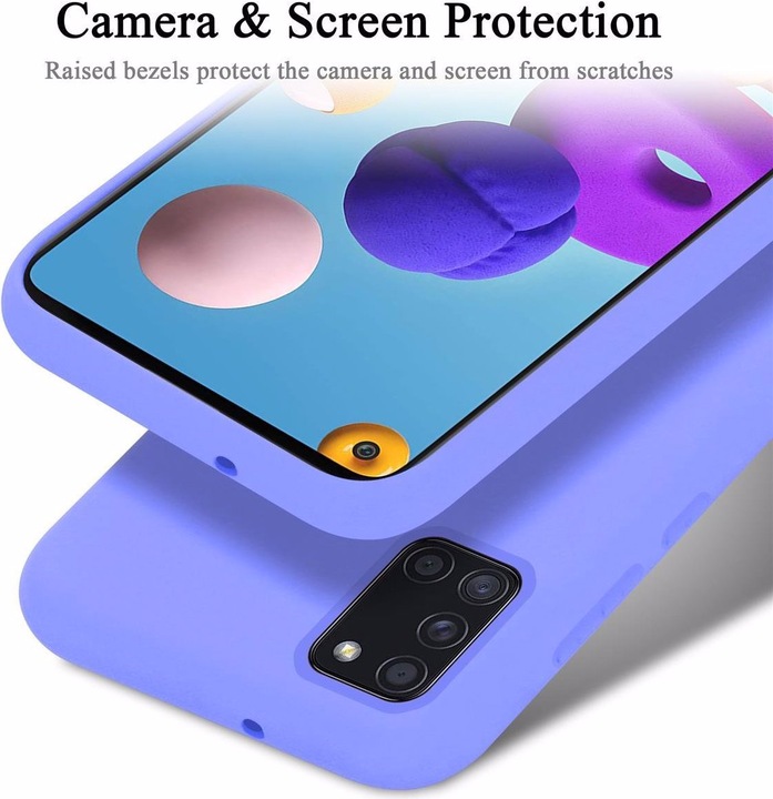 Produktbild Cadorabo TPU Liquid Silicone Case Cover (Samsung Galaxy A21s)