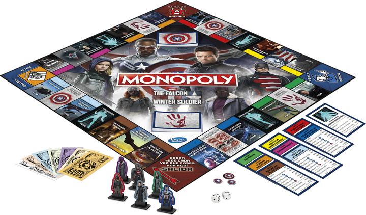 Actual product image Monopoly Marvel Studios - The Falcon and the Winter Soldier Edition (English)