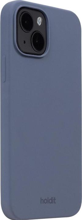 Actual product image Holdit Back Cover Silicone iPhone 14 Blue (Apple iPhone 14)