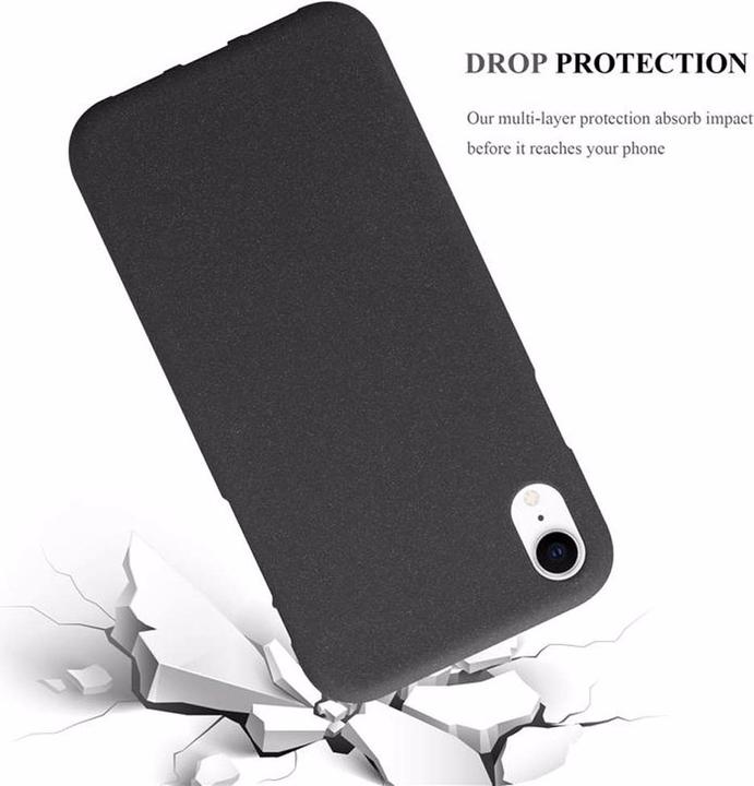 Actual product image Cadorabo TPU Frosted Cover (Apple iPhone XR)