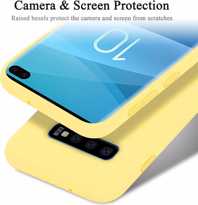 Produktbild Cadorabo TPU Liquid Silicone Case Cover (Samsung Galaxy S10+)