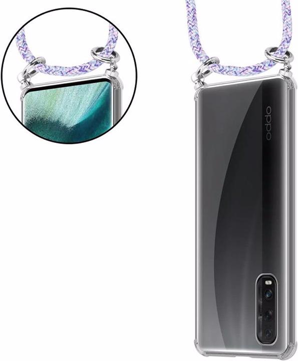 Produktbild Cadorabo TPU Handy Kette SILBER Cover