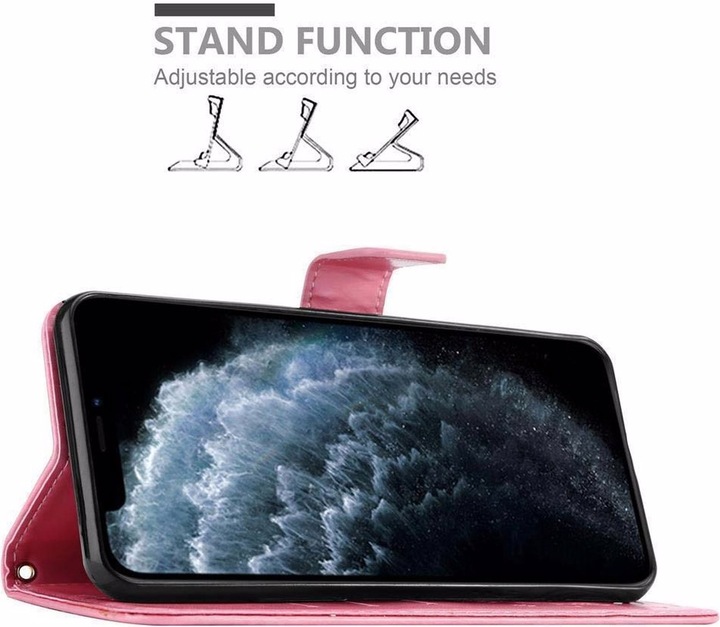 Produktbild Cadorabo Flower Book Cover (Apple iPhone 11)