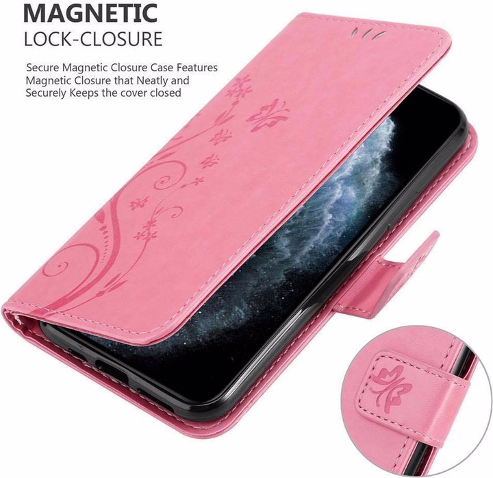 Produktbild Cadorabo Flower Book Cover (Apple iPhone 11)