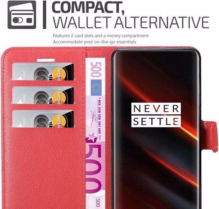 Produktbild Cadorabo Book mit Standfunktion Cover (OnePlus 7T Pro)