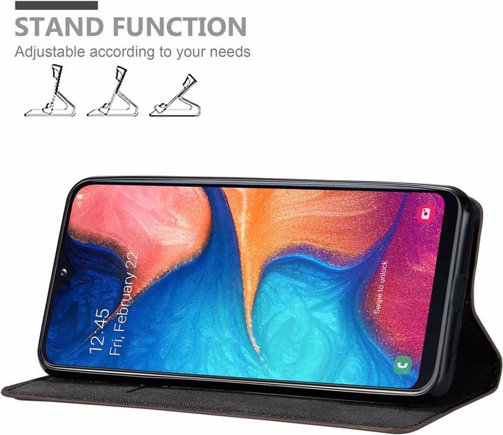 Produktbild Cadorabo Book Invisible Magnet Cover (Samsung Galaxy A10e)