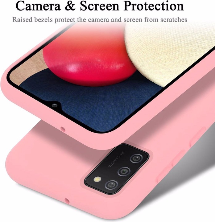 Produktbild Cadorabo TPU Liquid Silicone Case Cover (Samsung Galaxy A02s)