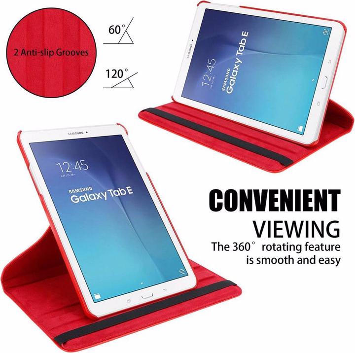 Immagine prodotto Cadorabo Copertina del libro per tablet (Galaxy Tab E 9.6)