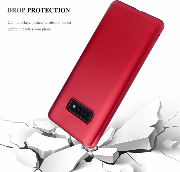 Produktbild Cadorabo TPU Matt Metallic Cover (Samsung Galaxy S10e)
