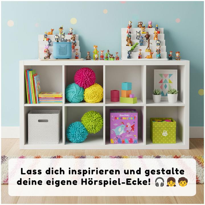 Produktbild Stadtecken Regal für Toniebox 1 und 2 Kallax