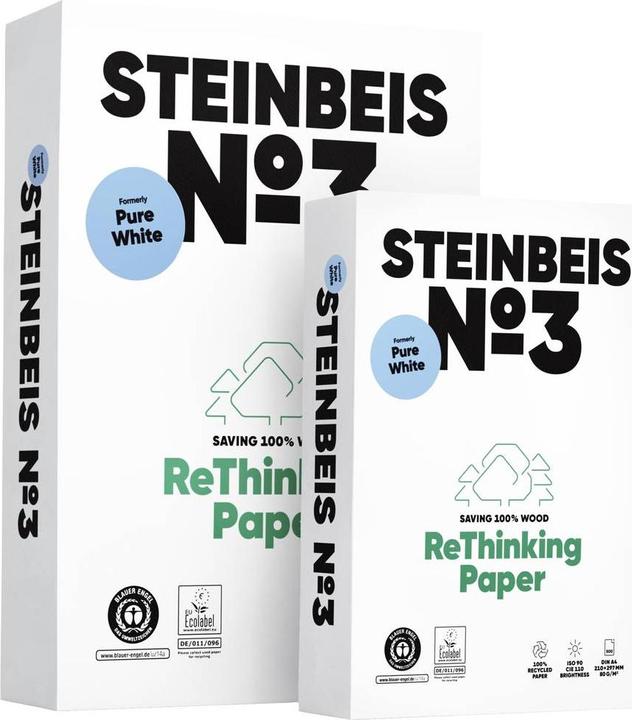 Image du produit Steinbeis Papier pour imprimante (80 g/m², 500 x, A4)
