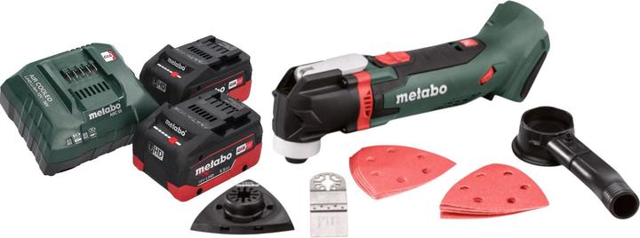 Produktbild Metabo MT 18 LTX Akku Multitool 18 V OIS / Starlock + 2x LiHD Akku 5,5 Ah + Ladegerät