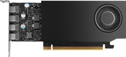 Image du produit HP NVIDIA RTX A1000 8 GB with Mini Bracket 4mDP Graphics (8 Go, GDDR6)