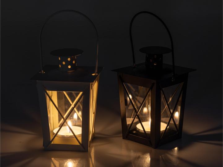 Actual product image Cocon Laternen Mini 3er Set schwarz