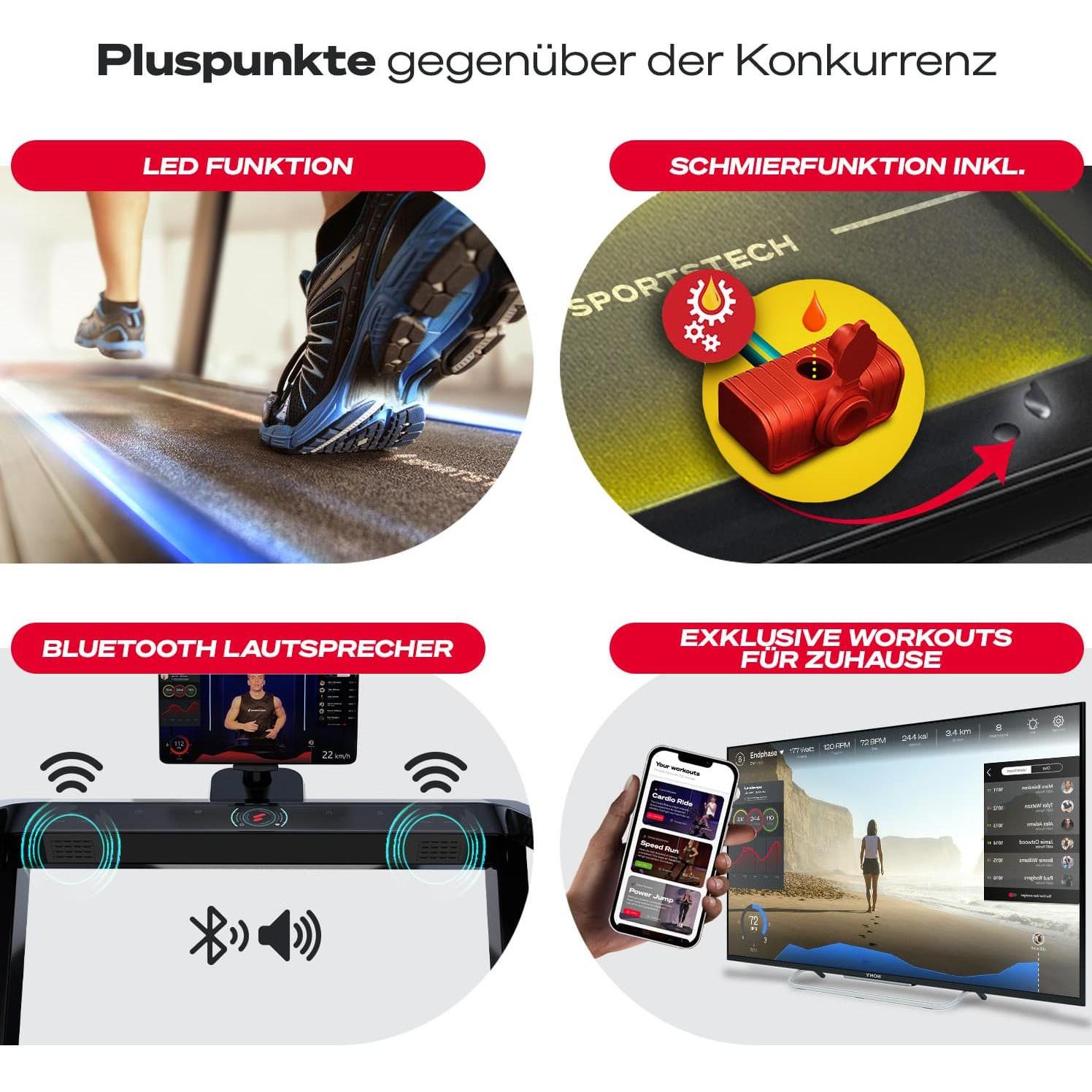 Thumbnail - Sportstech, Laufband