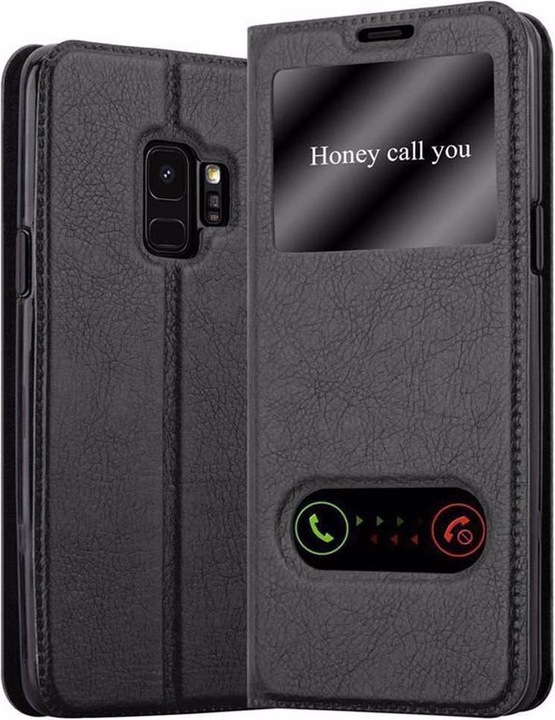 Produktbild Cadorabo Book mit View Doppelfenster Cover (Samsung Galaxy S9)