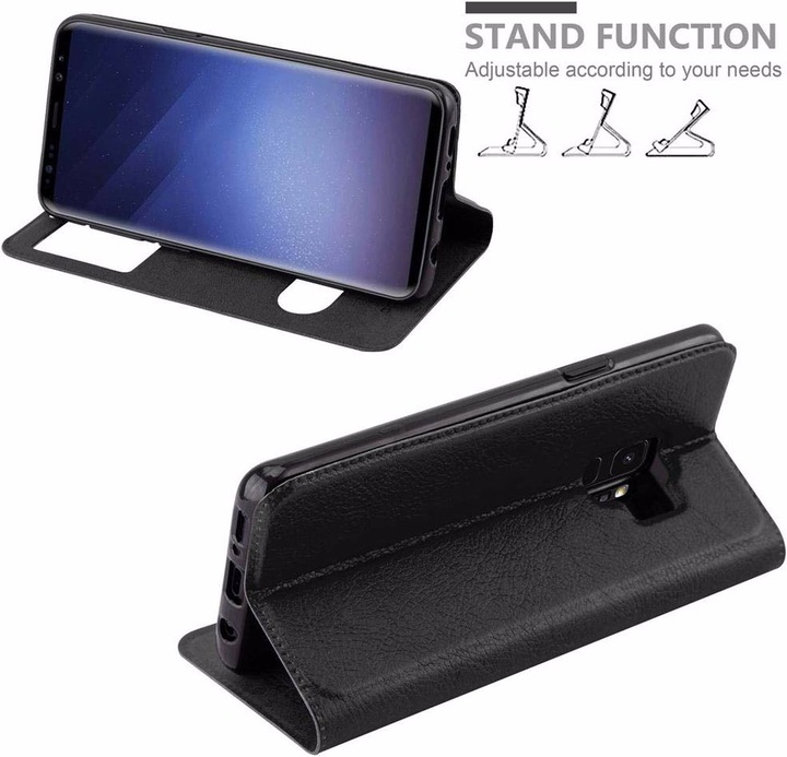 Produktbild Cadorabo Book mit View Doppelfenster Cover (Samsung Galaxy S9)