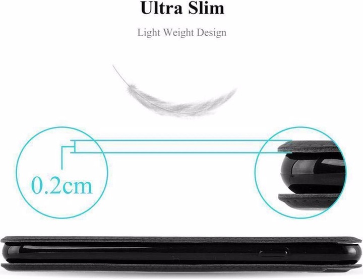 Produktbild Cadorabo Book mit View Doppelfenster Cover (Samsung Galaxy S9)