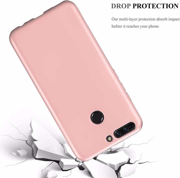 Produktbild Cadorabo TPU Matt Metallic Cover (Honor 8 Pro)