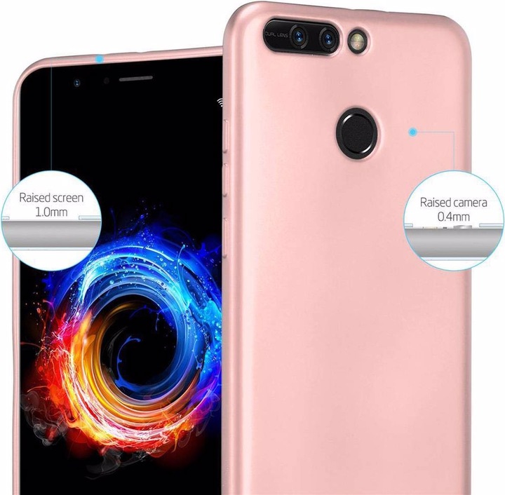 Produktbild Cadorabo TPU Matt Metallic Cover (Honor 8 Pro)