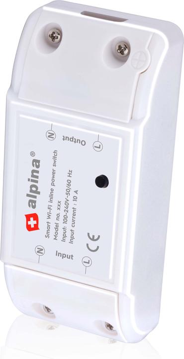 Image du produit alpina Interrupteur intelligent en ligne 230V 10A (Actionneur de commutation)