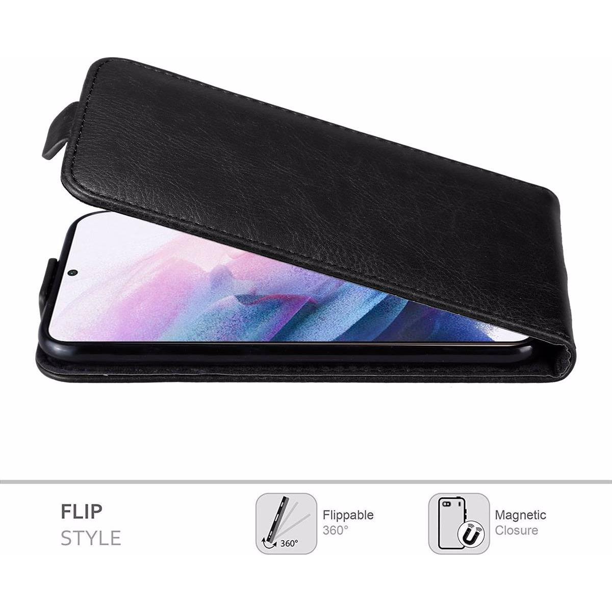 Thumbnail - Cadorabo Flip wie Invis Cover (Samsung Galaxy S21+), Smartphone Hülle, Schwarz
