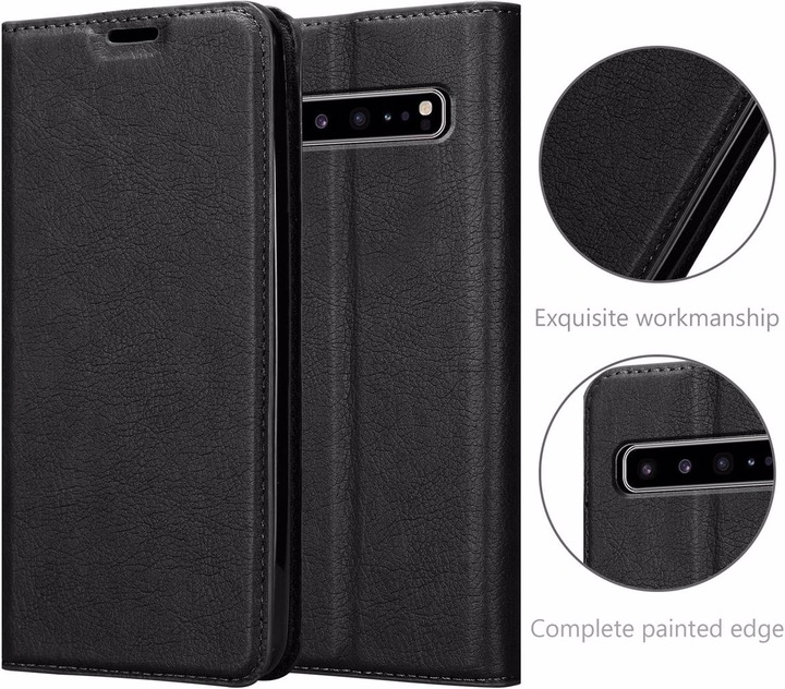 Actual product image Cadorabo Book Invisible Magnet Cover (Samsung Galaxy S10 5G)
