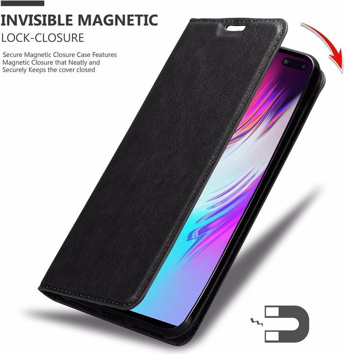 Actual product image Cadorabo Book Invisible Magnet Cover (Samsung Galaxy S10 5G)