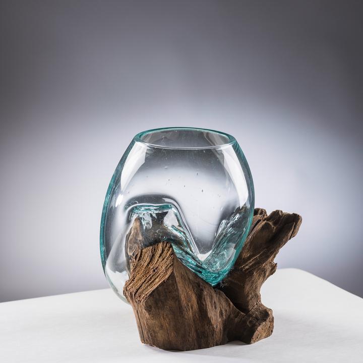 Produktbild Angela Bruderer Deko-Vase auf Wurzel «Natural»