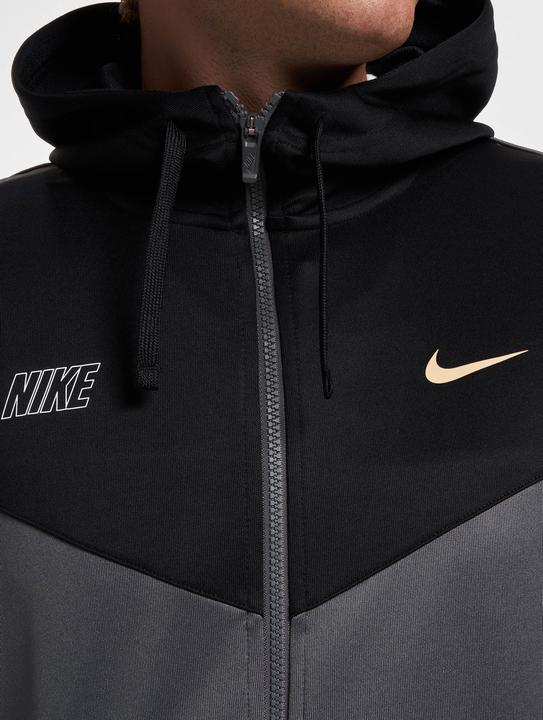 Produktbild Nike M Nsw Repeat Sw Pk Fz Hoody,Ir Iron Grey/Black/Sesame S (S)