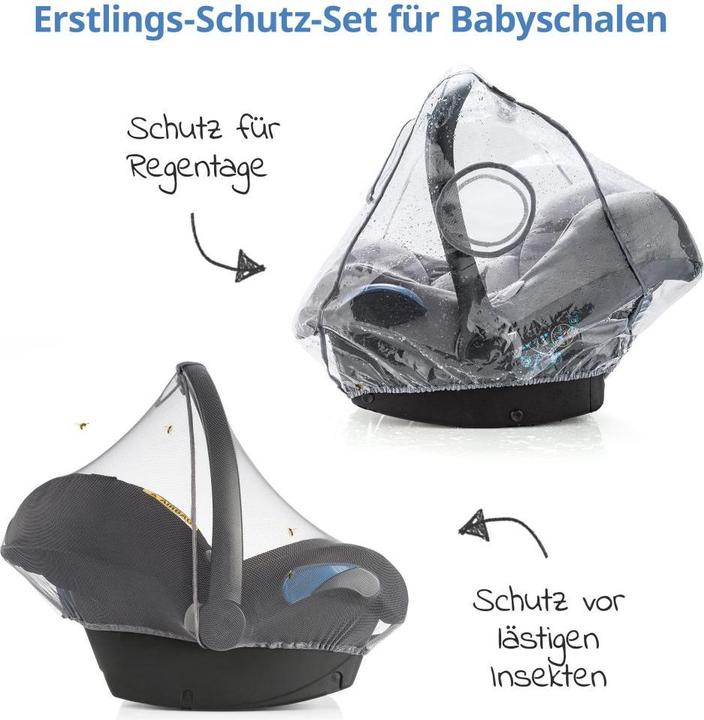 Image du produit Zamboo Housse de pluie & moustiquaire pour siège bébé