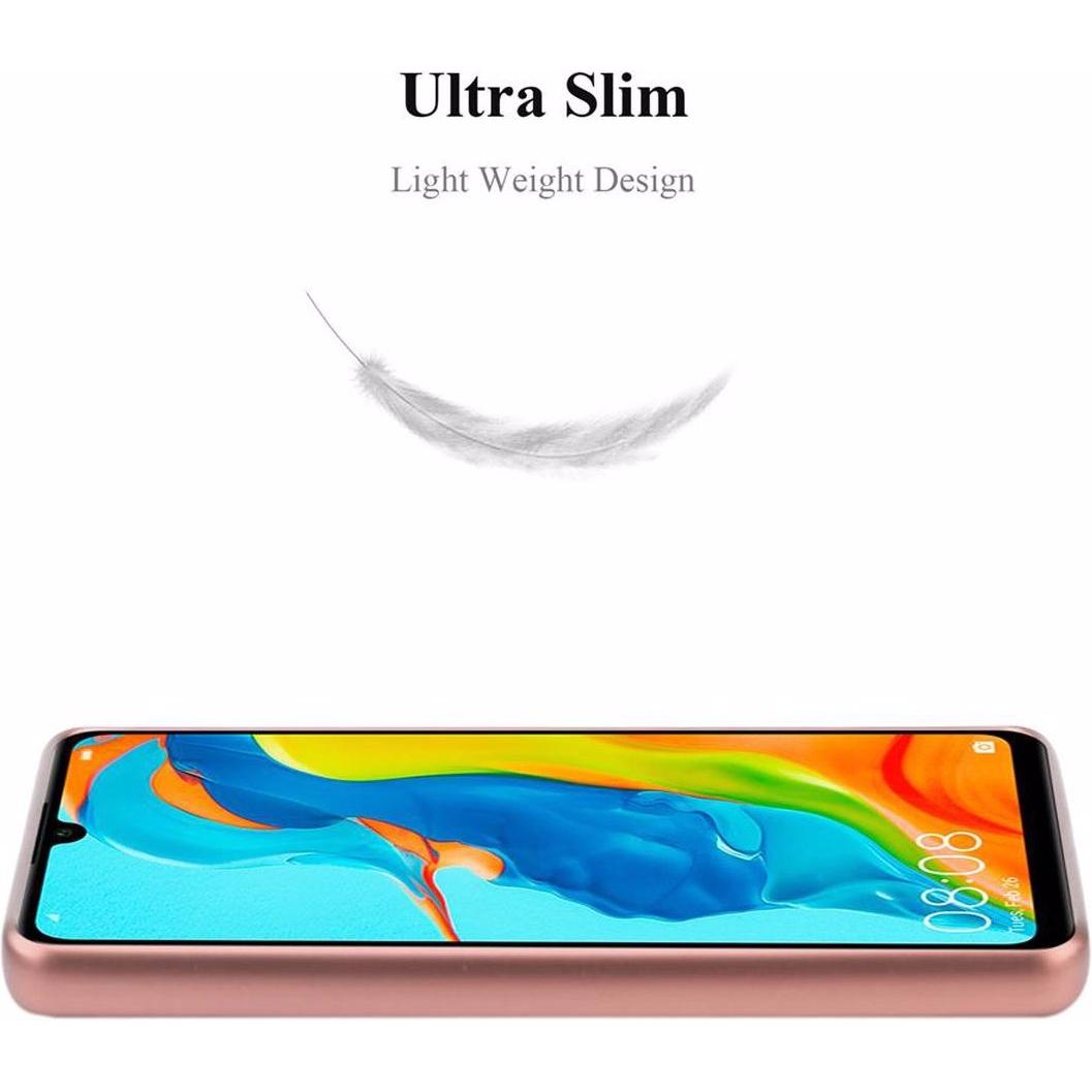 Thumbnail - Cadorabo TPU Matt Metallic Cover (Huawei P30 Lite), Smartphone Hülle, Rosa