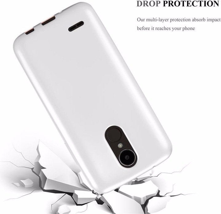 Produktbild Cadorabo TPU Matt Metallic Cover (LG K4)