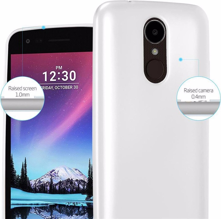 Produktbild Cadorabo TPU Matt Metallic Cover (LG K4)