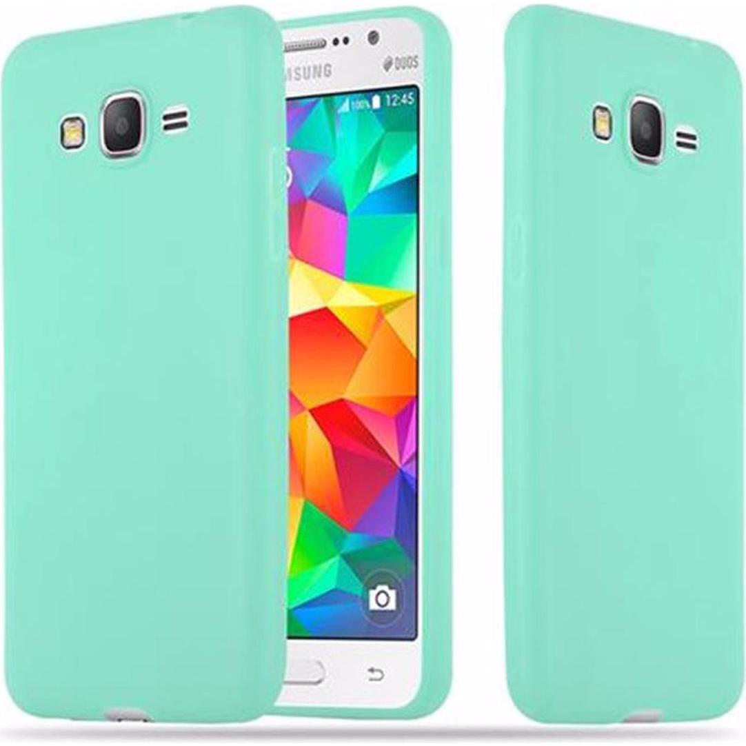 Cadorabo TPU Candy Cover (Samsung Galaxy Grand Prime), Smartphone Hülle, Blau