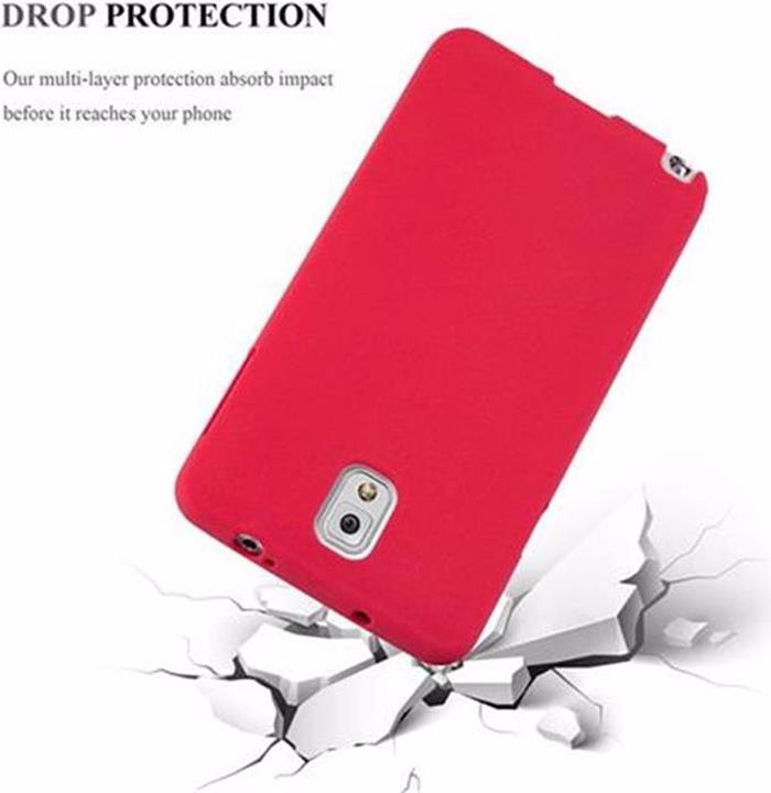Actual product image Cadorabo TPU Frosted Cover (Samsung Galaxy Note 3)