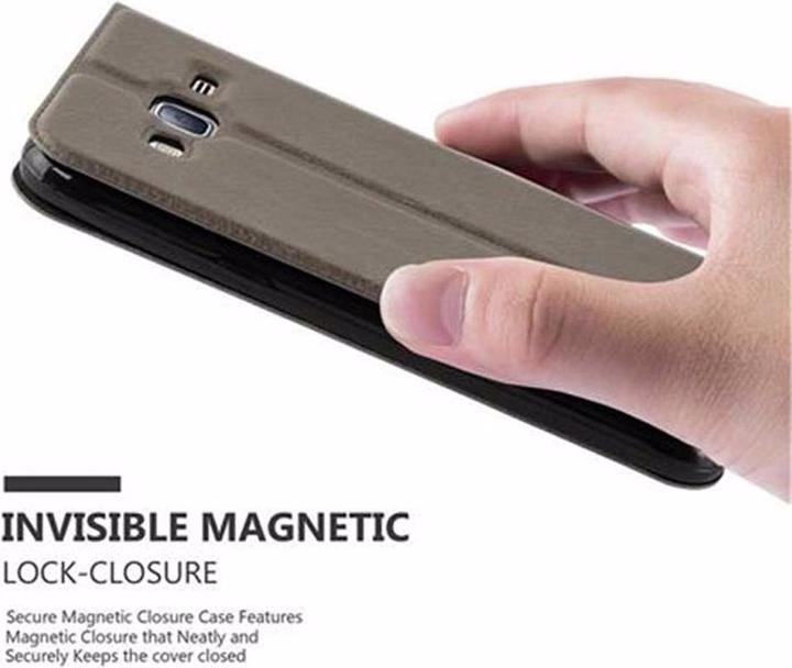 Produktbild Cadorabo Book mit View Doppelfenster Cover (Samsung Galaxy J3 (2016))