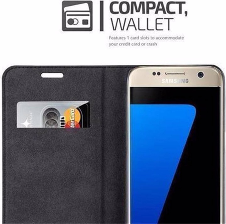 Actual product image Cadorabo Book Invisible Magnet Cover (Samsung Galaxy S7)