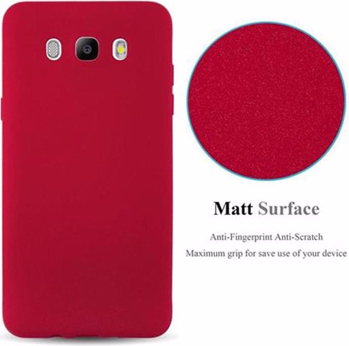 Actual product image Cadorabo TPU Frosted Cover (Samsung Galaxy J7 2016)
