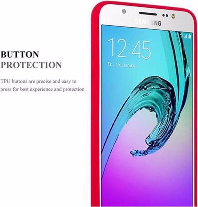 Actual product image Cadorabo TPU Frosted Cover (Samsung Galaxy J7 2016)