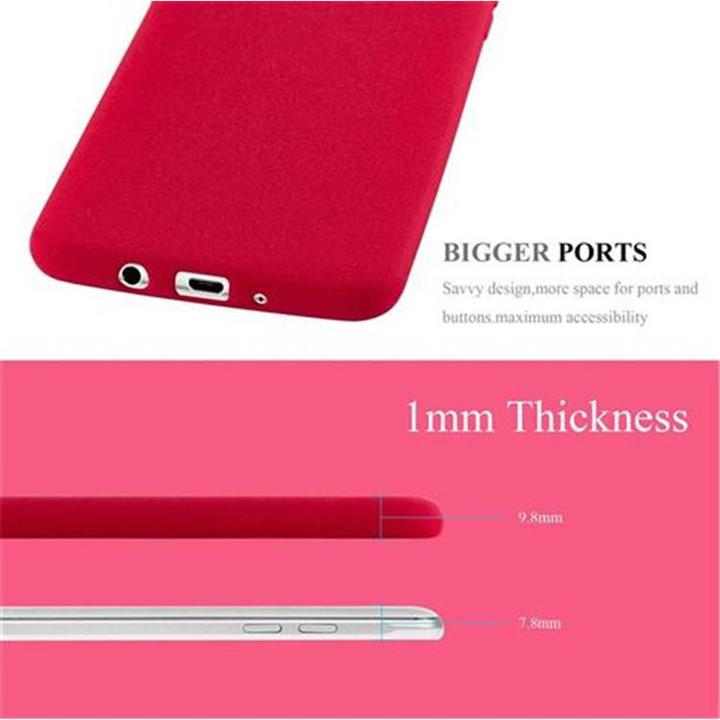 Actual product image Cadorabo TPU Frosted Cover (Samsung Galaxy J7 2016)