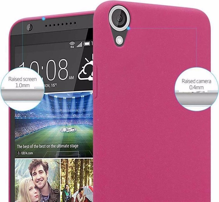 Image du produit Cadorabo Couverture rigide Frosty Cover (HTC Desire 820)
