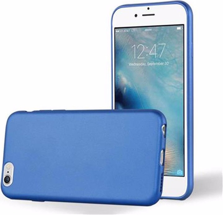 Actual product image Cadorabo TPU Matt Metallic Cover (Apple iPhone 6)