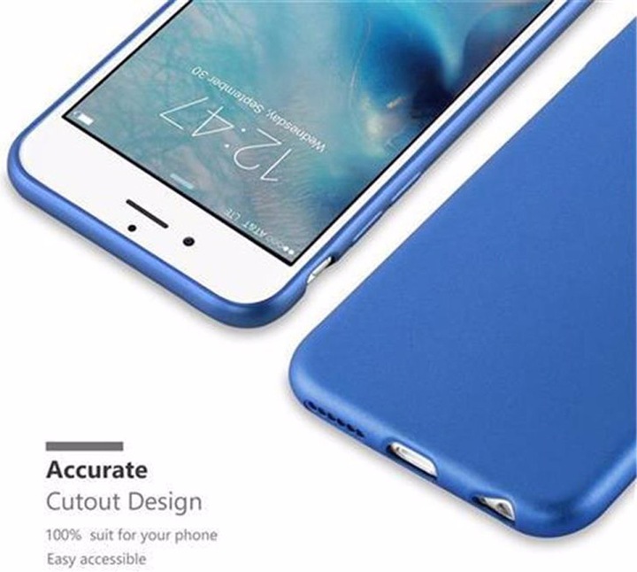 Actual product image Cadorabo TPU Matt Metallic Cover (Apple iPhone 6)